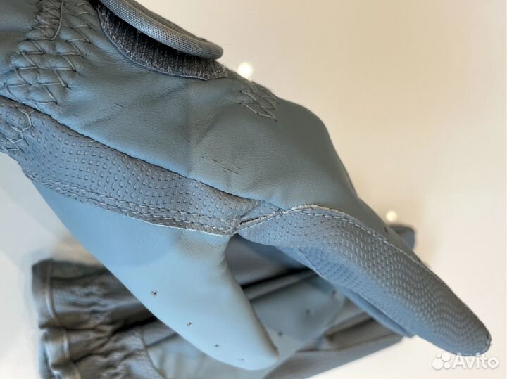 Перчатки для верховой езды, женские, серые – 02