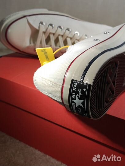 Кеды Converse Chuck 70 low white