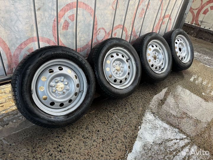 Летние колеса р 14 4 98 ваз (nokian)