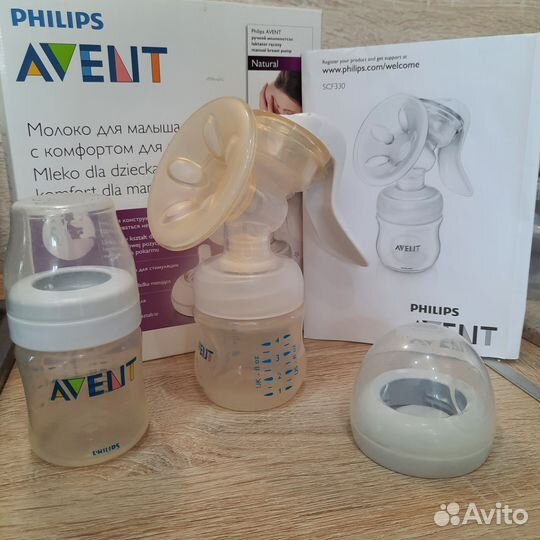 Молокоотсос ручной Avent Авент