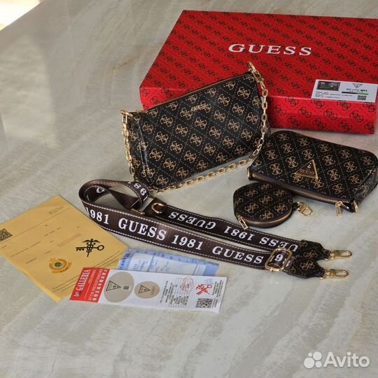 Сумка женская кросс боди guess