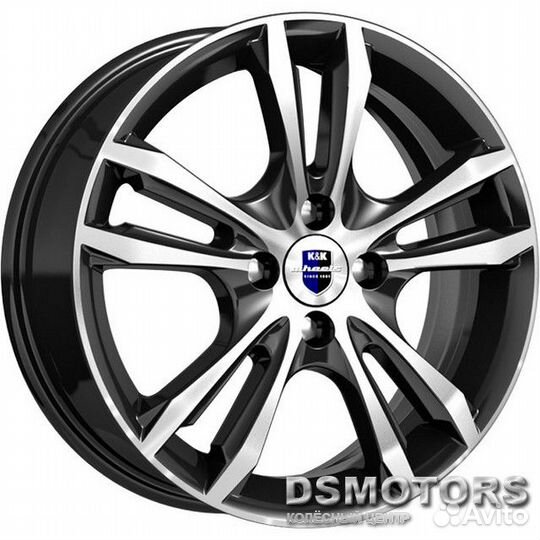 Диски Samara 6.0/16 5x112 ET48 d57.1 алмаз чёрный
