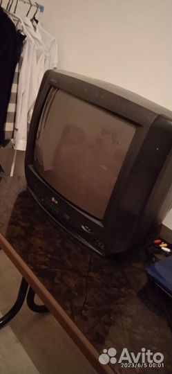 Старый телевизор LG +есть видео