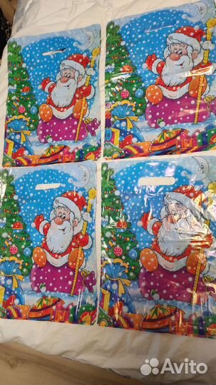 Пакет подарочный новогодний