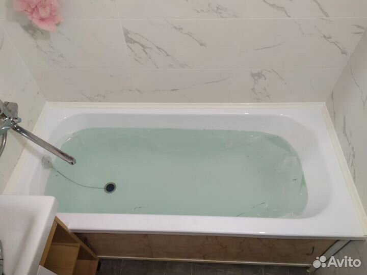 Установка акрилового вкладыша