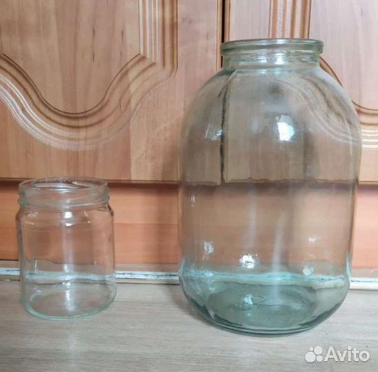 Банки стеклянные бу (разные)