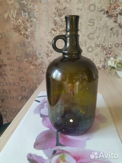 Бутылка стеклянная