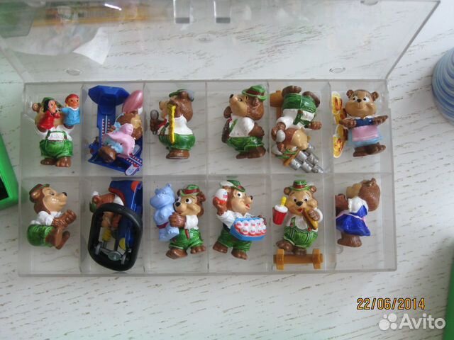 Киндер - Медведи на ярмарке (I Luna Park), Италия