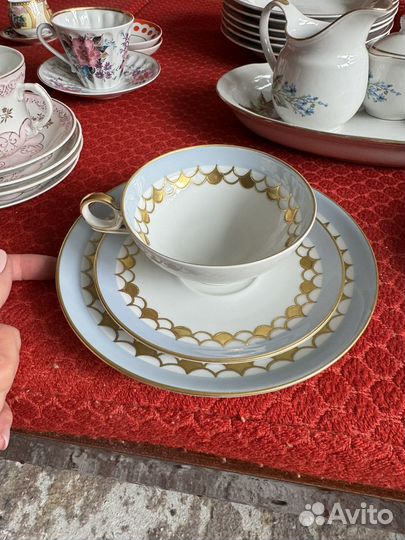 Фарфоровые чашки СССР