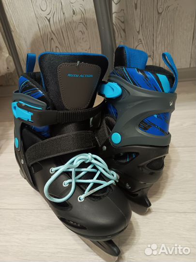 Коньки раздвижные 34 37 новые