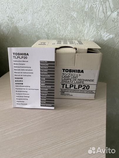 Лампа tlplp20 для проектора Toshiba TDP-P9