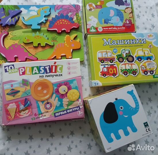Развивающие игрушки и игры пакетом