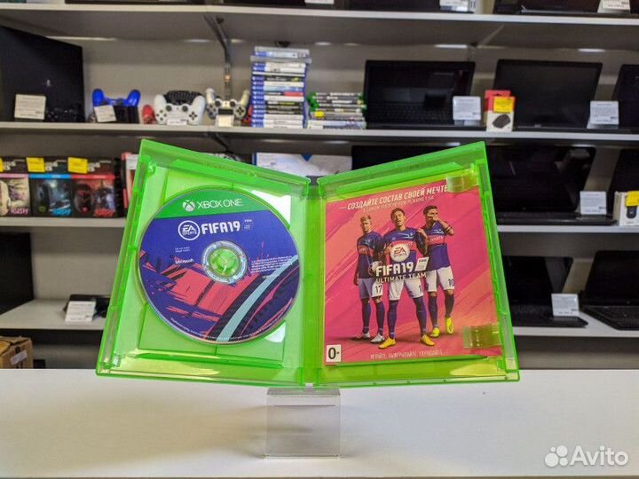 Диск xbox One FIFA 19