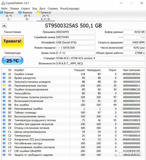 Жесткий диск 500 Гб