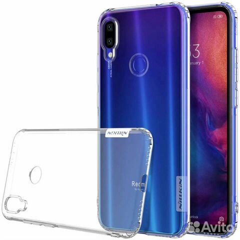 Силиконовый чехол Nillkin для Xiaomi Redmi Note 7