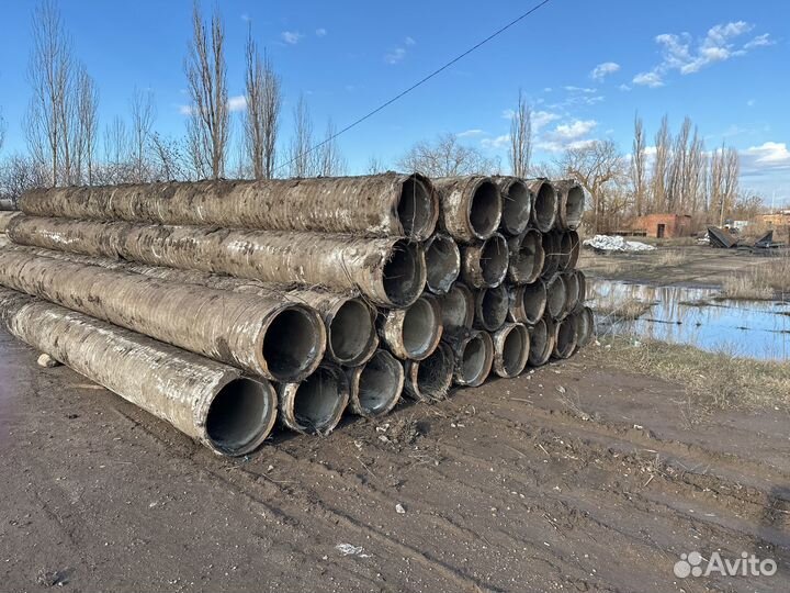 Труба для ливневки 500 мм 10 м на участок