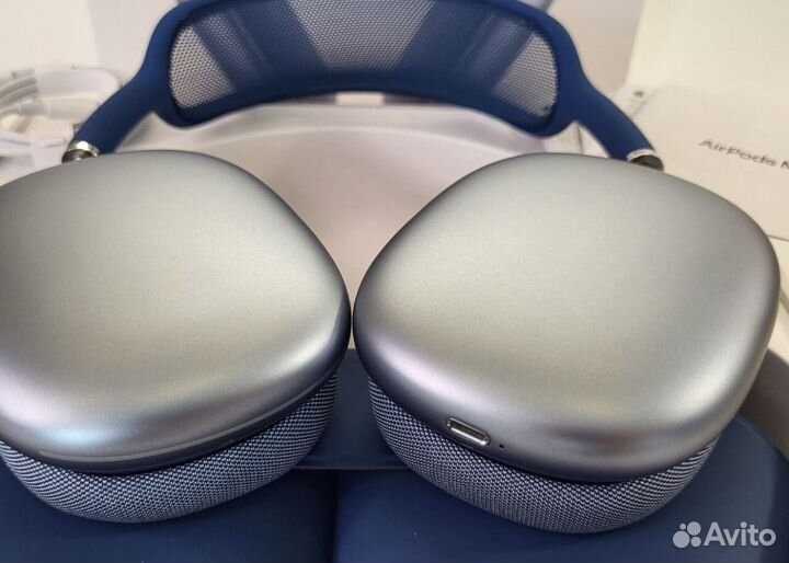 AirPods Max Синие (максимальное качество)