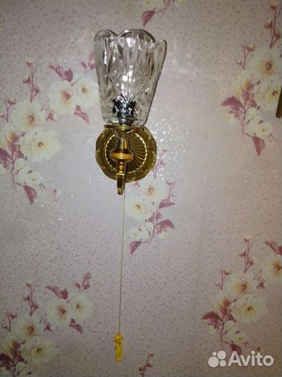 Настенный светильник бра СССР