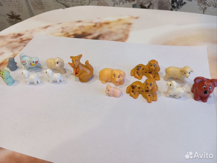 Киндеры 90 х животные пакетом