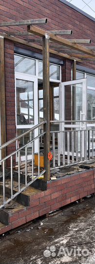 Дверь входная уличная бу пластиковая