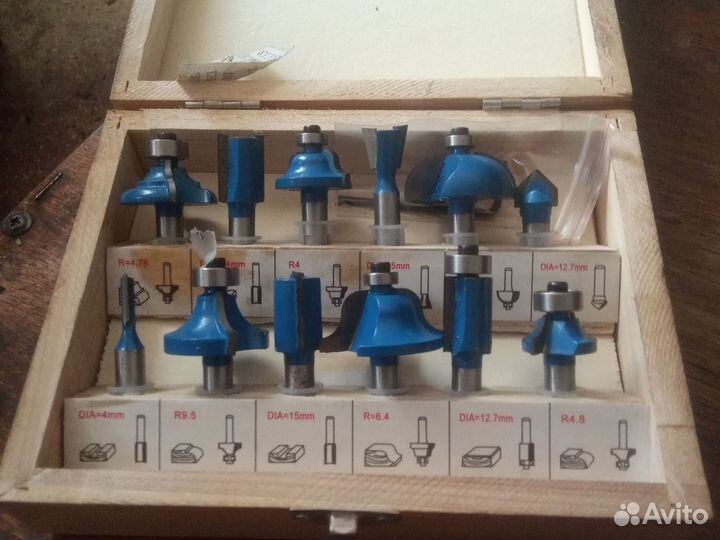 Фрезы по дереву для ручного фрезера