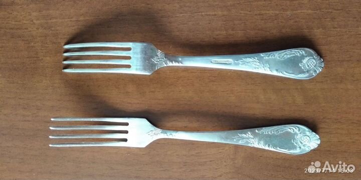 Винтаж СССР. Столовые приборы (комплекты 6 шт.)