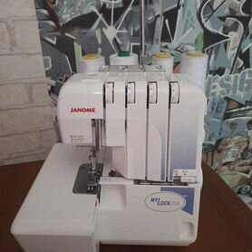 Оверлок janome my Lock 714