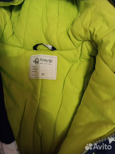 Комбинезон демисезонный 80