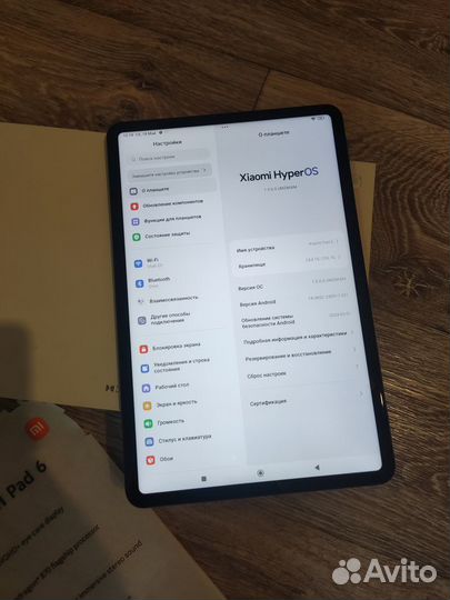 Xiaomi mi pad 6 8/256 на гарантии