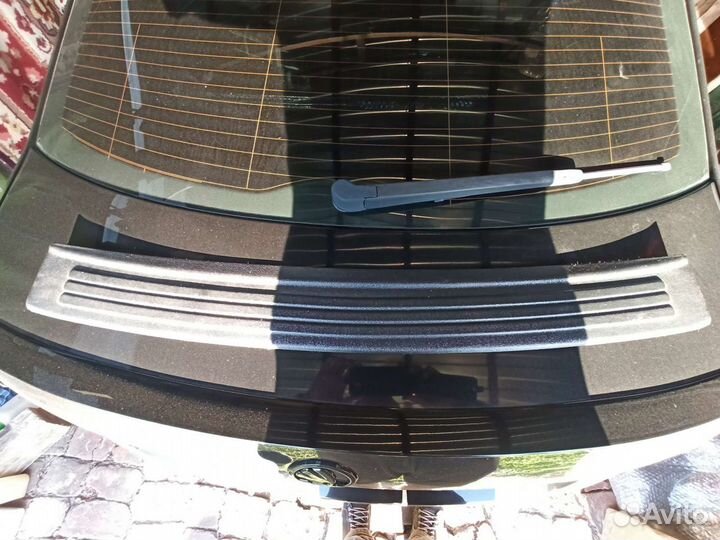 Накладка на задний бампер Шкода Октавиа А7 с 2014