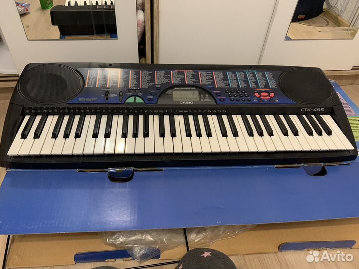 Синтезатор casio ctk 495