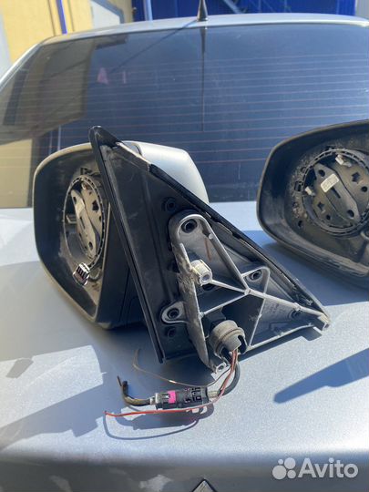 Левое Боковое зеркало на bmw x5 e70
