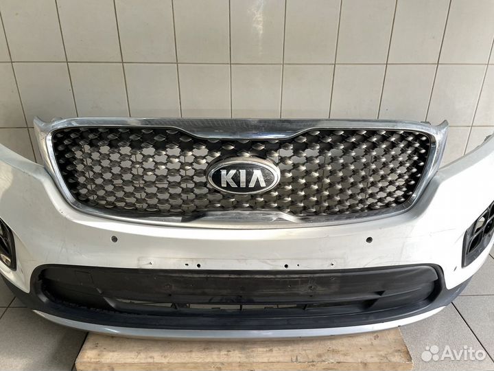 Передний бампер Kia Sorento Prime 3 Дорест подпокр