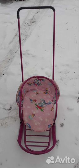 Детские санки коляска бу