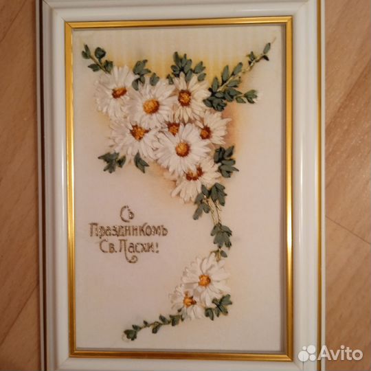 Картины вышивка лентами