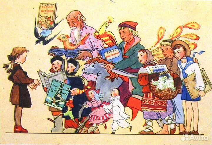 Открытки винтаж Ники Гольц