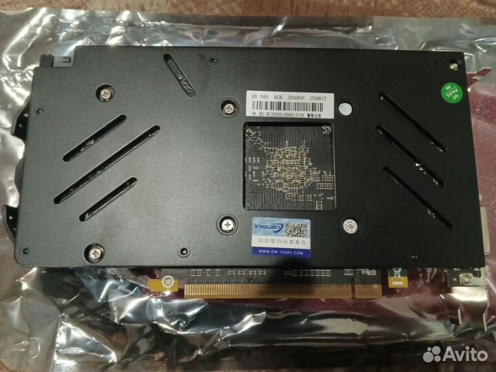 Видеокарта rx580 8gb 2048