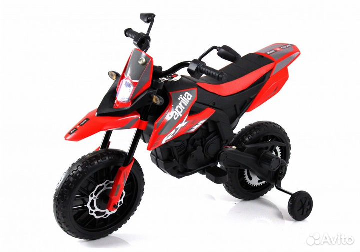 Детский электромотоцикл S317 (красный)
