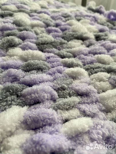 Плед детский вязаный ручная работа