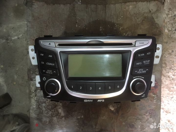 Магнитола Hyundai Solaris