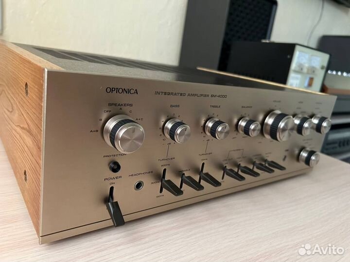 Усилитель sharp optonica SM-4000 первого поколения