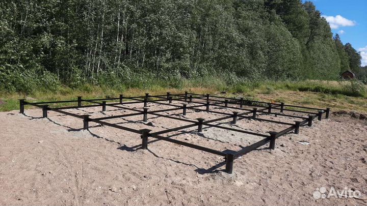 Винтовые сваи пирс