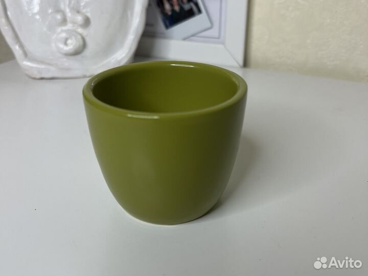 Кашпо керамическое для суккулента