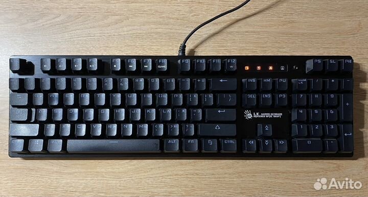 Игровая клавиатура A4Tech Bloody B820R Red S