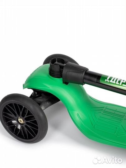 Самокат детский baby зеленый