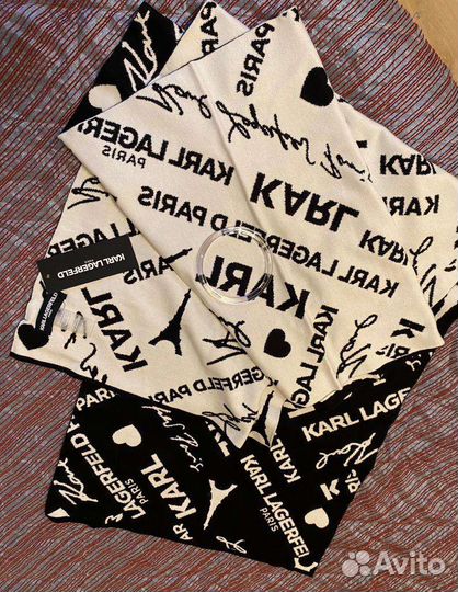Шарф С логотипом karl lagerfeld paris