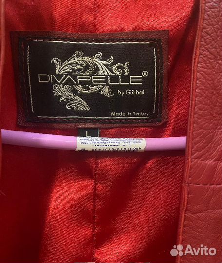 Женская бордовая (бургунди) кожаная куртка из Турц