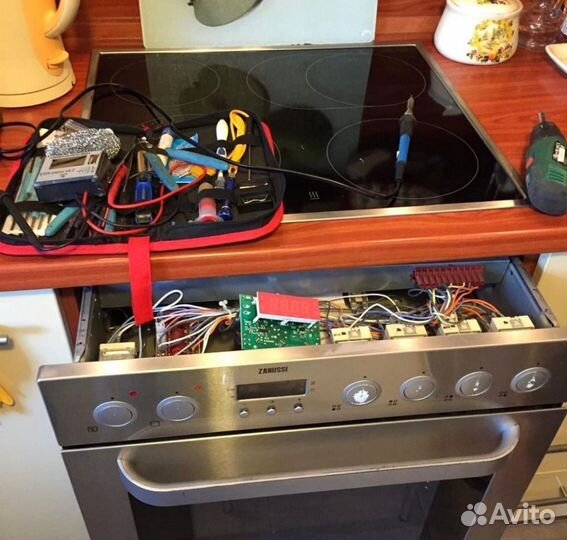 Ремонт духовых шкафов и варочных панелей