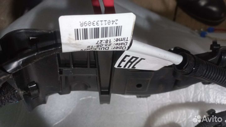 Подкапотная проводка на renault captur