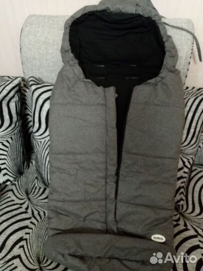 Зимний конверт в коляску ми-ми-ми